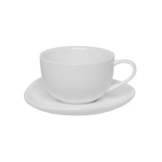 Чашка чайна із блюдцем Tudor England Royal White 240 мл TU9999-3 - Інтернет-магазин спільних покупок ToGether