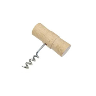 Штопор із нержавіючої сталі з дерев'яною ручкою Hoz 6666-18 - Інтернет-магазин спільних покупок ToGether