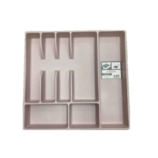 Лоток для столових приладів 7 секцій рожевий Emhouse EP-901 - Інтернет-магазин спільних покупок ToGether