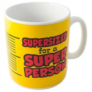 Кухоль керамічний 800 мл "Super Person" XXL Olens 102-017 - Інтернет-магазин спільних покупок ToGether