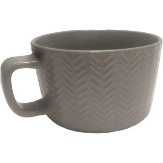 Чашка керамічна 500 мл сіра S&T 4173-00/102-438 - Інтернет-магазин спільних покупок ToGether