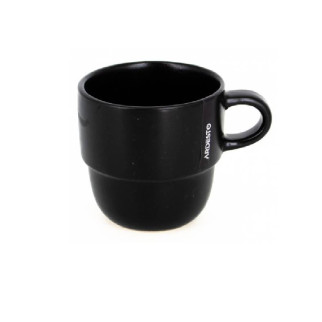 Чашка керамічна 390 мл Ardesto Trento AR2939TB чорна - Інтернет-магазин спільних покупок ToGether