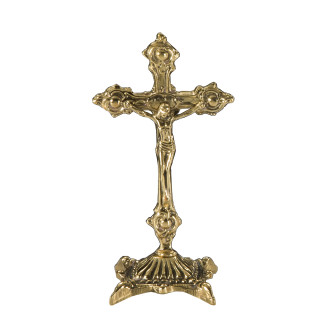 Бронзова статуетка Хрест на підставці Virtus (4284vi) - Інтернет-магазин спільних покупок ToGether