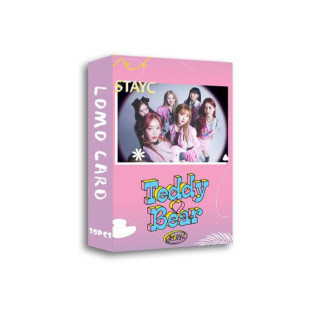 Набір карток STAYC TEDDY BEAR Ломо 30шт (23525) Fan Girl - Інтернет-магазин спільних покупок ToGether