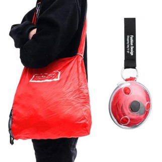 Складна сумка-шопер UKC Shopping bag Red (do302-hbr) - Інтернет-магазин спільних покупок ToGether