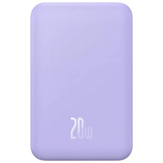 Портативний зарядний пристрій Power Bank Baseus Magnetic Mini OS 20W c БЗП 10000 mAh (PPCX110105) Purple - Інтернет-магазин спільних покупок ToGether