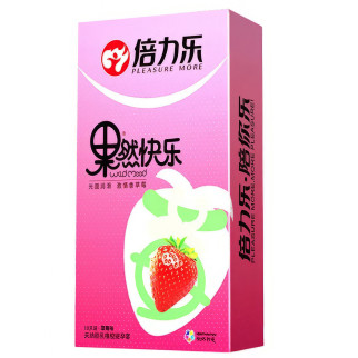 Презервативи з фруктовим смаком та ароматом Beilile Strawberry Полуниця 10 шт HBM Group - Інтернет-магазин спільних покупок ToGether