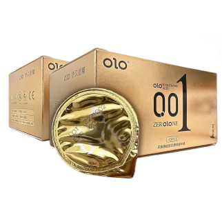 Презервативи преміум класу OLO ZERO ONE з гіалуроновим мастилом 10 штук - Інтернет-магазин спільних покупок ToGether