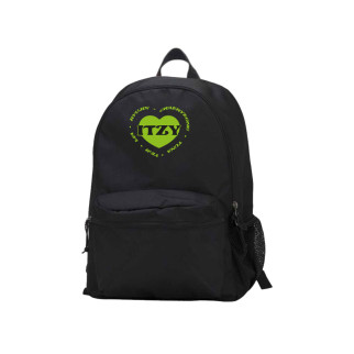 Рюкзак Ітзі ITZY із зеленим принтом (23825) Gravit - Інтернет-магазин спільних покупок ToGether