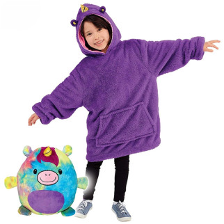 Дитяча толстовка-іграшка OPT-TOP Huggle Pets Ultra Plus Hoodie One Size Фіолетовий (1756374509) - Інтернет-магазин спільних покупок ToGether