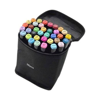 Набір маркерів 36 кольорів OPT-TOP для малювання і скетчингу (1756375333) - Інтернет-магазин спільних покупок ToGether