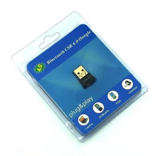 Адаптер USB  Bluetooth AnyCast PIX-LINK CSR 4.0 Dongle Black (15765-hbr) - Інтернет-магазин спільних покупок ToGether
