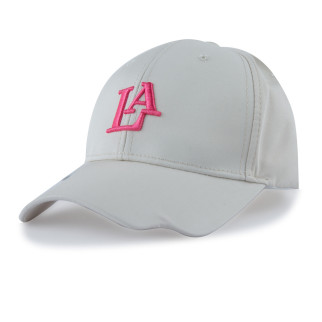 Бейсболка Liss LA фігурний козирок білий/рожевий р.56-58 - Інтернет-магазин спільних покупок ToGether