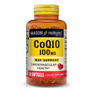 Коензим Mason Natural CO Q10 100 mg 30 Caps - Інтернет-магазин спільних покупок ToGether