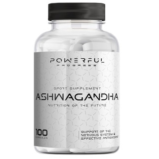 Ашфаганда для спорту Powerful Progress Ashwagandha 100 Caps - Інтернет-магазин спільних покупок ToGether