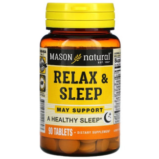 Комплекс для сну Mason Natural Relax and Sleep 90 Tabs - Інтернет-магазин спільних покупок ToGether