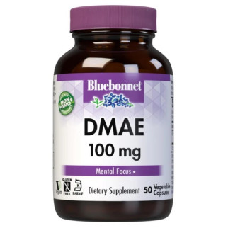 Диметиламіноетанол Bluebonnet Nutrition DMAE 100 mg 50 Veg Caps - Інтернет-магазин спільних покупок ToGether