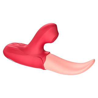 Вібруючий язичок з пульсатором для клітора We Love - Інтернет-магазин спільних покупок ToGether