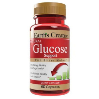 Комплекс для профілактики діабету Earth's Creation Glucose Support 60 Caps - Інтернет-магазин спільних покупок ToGether