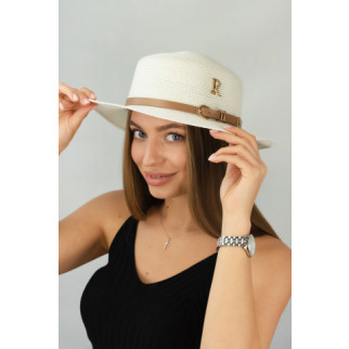 Жіноча шляпа-канотьє "Хлоя" (1712) Braxton білий 56-58 - Інтернет-магазин спільних покупок ToGether
