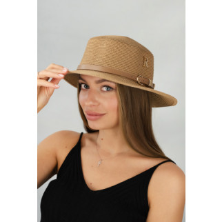 Жіноча шляпа-канотьє "Хлоя" (1712) Braxton темно-бежевий 56-58 - Інтернет-магазин спільних покупок ToGether