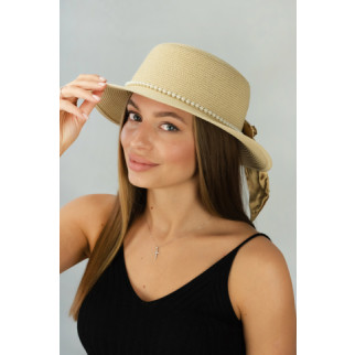 Жіноча шляпа-канотьє "Лола" (1715) Braxton світло-бежевий 56-58 - Інтернет-магазин спільних покупок ToGether