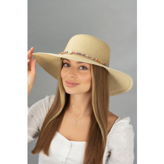 Широкопола жіноча шляпа "Белла" (1717) Braxton світло-бежевий 56-58 - Інтернет-магазин спільних покупок ToGether
