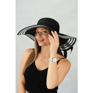 Жіночий широкополий капелюх "Сандра" (1721) Braxton 56-58 чорний - Інтернет-магазин спільних покупок ToGether
