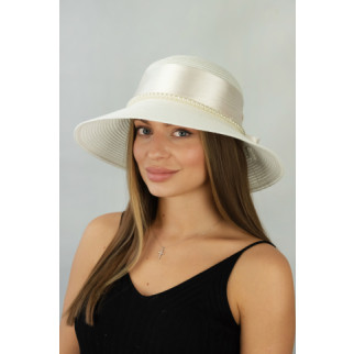Жіночий капелюх «Ванда» (1722) Braxton білий 56-58 - Інтернет-магазин спільних покупок ToGether