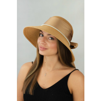 Жіночий капелюх «Ванда» (1722) Braxton темно-бежевий 56-58 - Інтернет-магазин спільних покупок ToGether