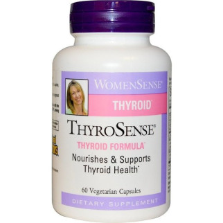 Комплекс для профілактики щитовидної залози Natural Factors WomenSense ThyroSense Thyroid Formula 60 Veg Caps NFS04940 - Інтернет-магазин спільних покупок ToGether