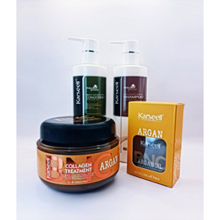Набір для догляду за волоссям Karseell ARGAN COLLAGEN TREATMENT Маска шампунь кондиціонер олія для волосся - Інтернет-магазин спільних покупок ToGether