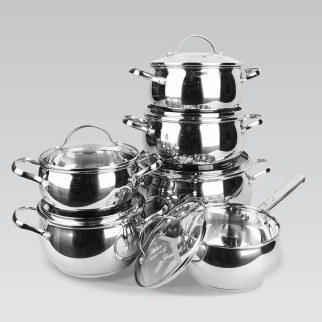 Набір посуду Maestro MR-3501-12 12 предметів - Інтернет-магазин спільних покупок ToGether