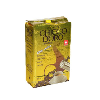Кава мелена Chicco D'oro в пачці 250 грам Швейцарія, купаж елітних сортів 100% арабіки Центральної Америки - Інтернет-магазин спільних покупок ToGether