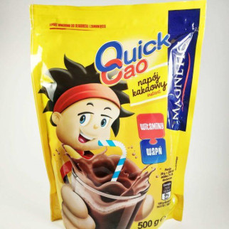 Какао дитячий розчинний Quick Cao, 500г, швидкорозчинний шоколадний напій - Інтернет-магазин спільних покупок ToGether