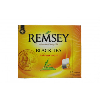 Чай чорний без добавок у пакетиках Ramsey Black Tea Clasyczna, 75 шт, Польща - Інтернет-магазин спільних покупок ToGether