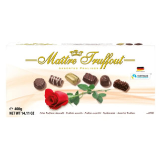 Шоколадні цукерки у коробці Maitre Truffout Pralines, 400 г, Австрія - Інтернет-магазин спільних покупок ToGether