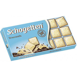 Білий німецький шоколад Schogetten Stracciatella, 100 г - Інтернет-магазин спільних покупок ToGether