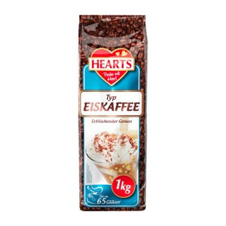 Капучіно Hearts Cappucino Eiskaffee (Ice Coffee холодний кави), 1кг. Напій кавовий швидкорозчинний - Інтернет-магазин спільних покупок ToGether
