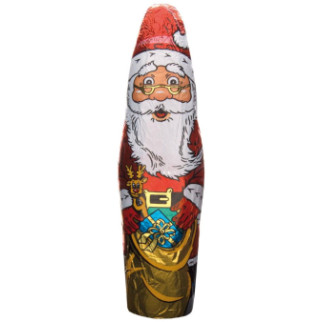 Шоколадний великий Санта Клаус (Дід Мороз) Only, 150 г (вишина - 25 см) - Інтернет-магазин спільних покупок ToGether