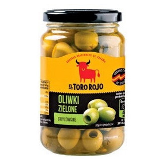 Іспанські оливки зелені El Toro Rojo без кісточки, 340г - Інтернет-магазин спільних покупок ToGether