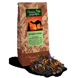 Чорний цейлонський листовий чай з добавками фруктів Загадка сходу ТМ «Чайні шедеври», 500 г - Інтернет-магазин спільних покупок ToGether