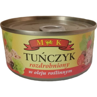 Тунець у олії M&K Tunczyk, 170 г (дроблений) - Інтернет-магазин спільних покупок ToGether
