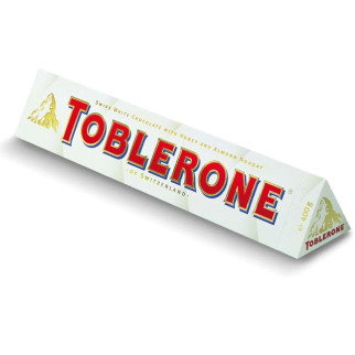 Швейцарський білий шоколад Toblerone з родзинками, нугою з меду і мигдальним горіхом, 100 г - Інтернет-магазин спільних покупок ToGether