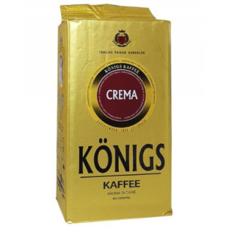 Кава мелена натуральна Konigs Crema, 500г, купаж робуста і арабіка, середнього обсмажування і помелу (Німеччина) - Інтернет-магазин спільних покупок ToGether