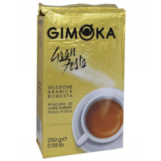 Кава мелена Gimoka Gran Festa (Джимока), суміш робусти та арабіки, 250г, Італія - Інтернет-магазин спільних покупок ToGether