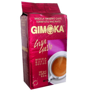 Кава мелена Gimoka Gran Gusto (Джимока), суміш робусти та арабіки, 250г, Італія - Інтернет-магазин спільних покупок ToGether