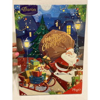 Адвент-календар шоколадний Новорічний Baron, 75 г із різними картинками в асортименті - Інтернет-магазин спільних покупок ToGether