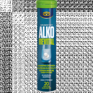 Вітаміни Alko Revital Kruger шипучі в таблетках розчинні, 20 шт, від похмілля - Інтернет-магазин спільних покупок ToGether