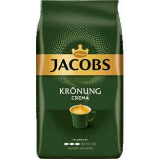Кава в зернах Jacobs Kronung Crema, 1000 г, Голландія, середнього обсмажування - Інтернет-магазин спільних покупок ToGether